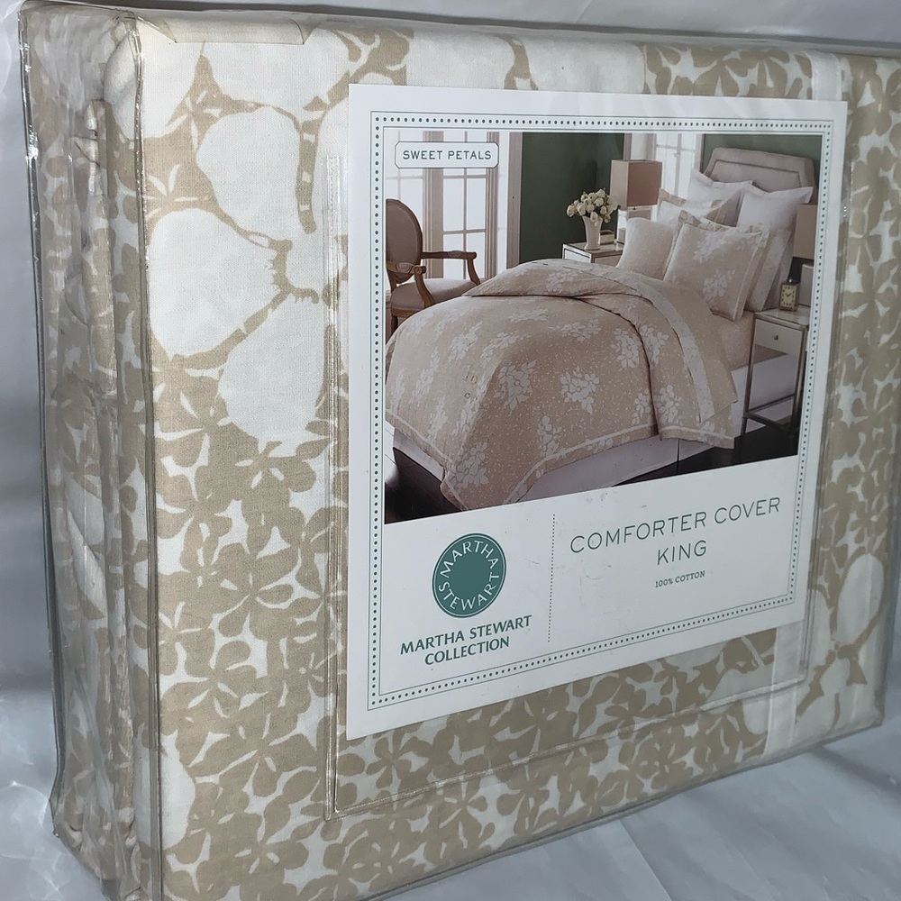 King Size Martha Stewart Duvet Set
